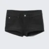 Pantalones cortos de denim de talle bajo Booty Bei – Undone Black – Negro | Cheap Monday Gb Pantalones cortos de denim de talle bajo Booty Bei – Undone Black – Negro | Cheap Monday Gb