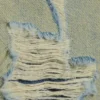 Pantalones cortos de denim largos y holgados de talle medio Void – Azul miel – Azul claro Pantalones cortos de denim largos y holgados de talle medio Void – Azul miel – Azul claro