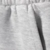 Pantalones cortos de felpa holgados – Gris polvo claro Pantalones cortos de felpa holgados – Gris polvo claro