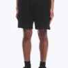 Pantalones cortos de felpa holgados – Negro Pantalones cortos de felpa holgados – Negro