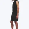Pantalones cortos de felpa holgados – Negro Pantalones cortos de felpa holgados – Negro