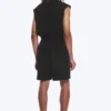 Pantalones cortos de felpa holgados – Negro Pantalones cortos de felpa holgados – Negro
