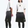 Pantalones cortos de fútbol de jersey holgados Toffs – negro apagado Pantalones cortos de fútbol de jersey holgados Toffs – negro apagado
