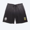 Pantalones cortos de fútbol de jersey holgados Toffs – negro apagado Pantalones cortos de fútbol de jersey holgados Toffs – negro apagado