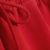 Pantalones cortos de fútbol de jersey holgados Toffs – Rojo brillante Pantalones cortos de fútbol de jersey holgados Toffs – Rojo brillante