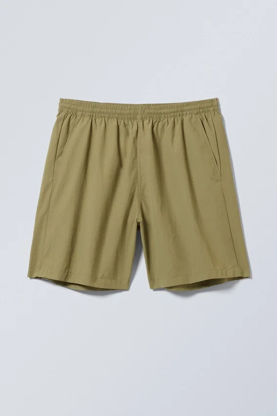 Pantalones cortos de hombre – Verde caqui Pantalones cortos de hombre – Verde caqui