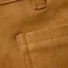 Pantalones cortos de imitación de ante – Marrón