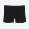 Pantalones cortos de jersey de talle bajo – Negro Pantalones cortos de jersey de talle bajo – Negro