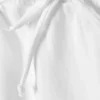 Pantalones cortos de jersey de talle medio – Blanco