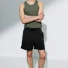 Pantalones cortos de jersey – Negro Pantalones cortos de jersey – Negro
