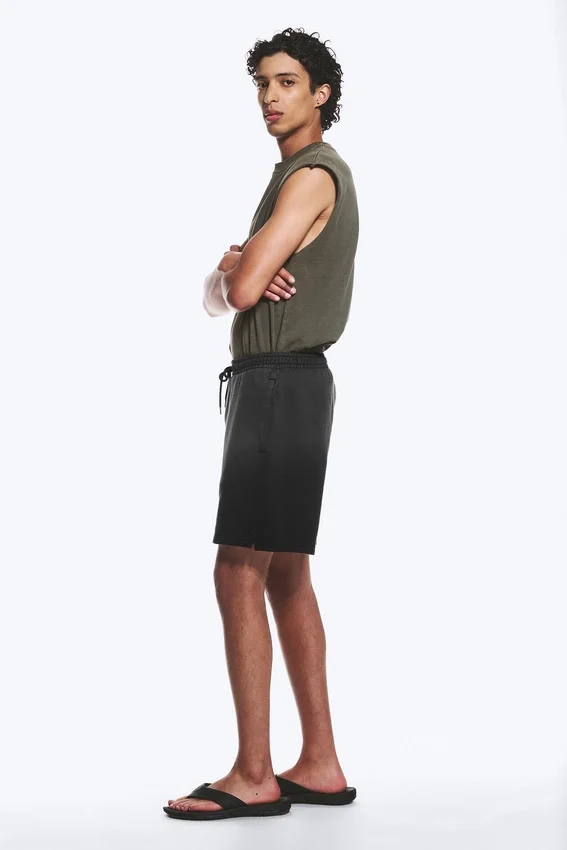 Pantalones cortos de jersey – Negro Pantalones cortos de jersey – Negro