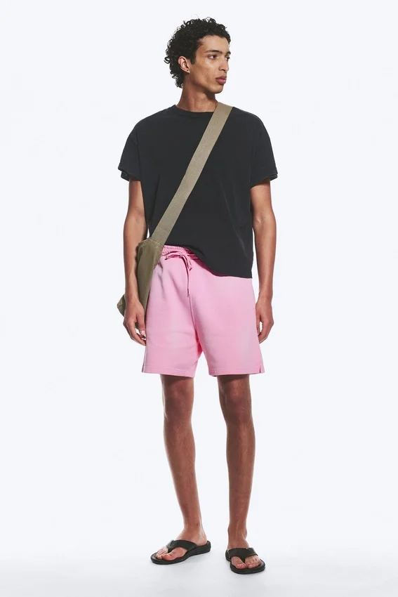 Pantalones cortos de jersey – Rosa Pantalones cortos de jersey – Rosa