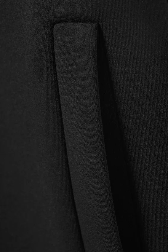 Pantalones cortos de neopreno de corte holgado – Negro Pantalones cortos de neopreno de corte holgado – Negro