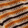Pantalones cortos de punto – Naranja a rayas Pantalones cortos de punto – Naranja a rayas