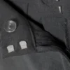 Pantalones cortos de traje de cintura baja – Gris oscuro jaspeado Pantalones cortos de traje de cintura baja – Gris oscuro jaspeado