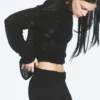 Pantalones cortos de traje de talle bajo – Negro Pantalones cortos de traje de talle bajo – Negro