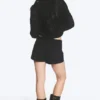 Pantalones cortos de traje de talle bajo – Negro Pantalones cortos de traje de talle bajo – Negro