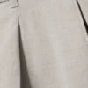 Pantalones cortos de traje holgados Uno – Crudo Pantalones cortos de traje holgados Uno – Crudo