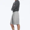 Pantalones cortos de traje holgados Uno – Gris claro empolvado Pantalones cortos de traje holgados Uno – Gris claro empolvado