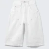 Pantalones cortos de vaquero unisex Cm X Lb Dunno White – Blanco | Cheap Monday Gb Pantalones cortos de vaquero unisex Cm X Lb Dunno White – Blanco | Cheap Monday Gb