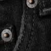 Pantalones cortos de vaqueros de talle medio Maia – Tuned Black – Negro