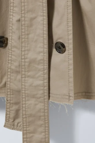 Pantalones cortos deshilachados Zoey – Beige