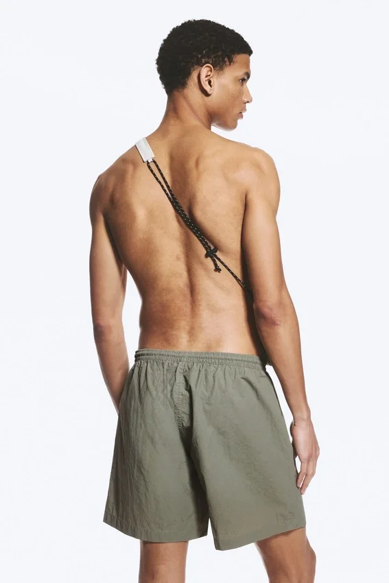 Pantalones cortos Ed Bleached – Verde caqui claro apagado Pantalones cortos Ed Bleached – Verde caqui claro apagado