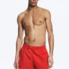 Pantalones cortos estructurados a media pierna – Rojo Pantalones cortos estructurados a media pierna – Rojo