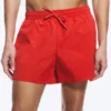 Pantalones cortos estructurados a media pierna – Rojo Pantalones cortos estructurados a media pierna – Rojo