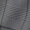 Pantalones cortos holgados de cintura baja – Gris a cuadros Pantalones cortos holgados de cintura baja – Gris a cuadros