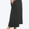 Pantalones cortos holgados de rizo – Negro