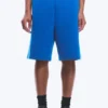 Pantalones cortos holgados de tejido scuba – Azul brillante Pantalones cortos holgados de tejido scuba – Azul brillante