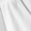 Pantalones cortos oversize de felpa hasta la rodilla – Blanco Pantalones cortos oversize de felpa hasta la rodilla – Blanco