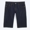 Pantalones cortos vaqueros Atom de talle bajo y largo hasta la rodilla – Blue Rinse – Azul oscuro Pantalones cortos vaqueros Atom de talle bajo y largo hasta la rodilla – Blue Rinse – Azul oscuro