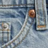 Pantalones cortos vaqueros de talle bajo con flecos Venus – Azul sueño – Azul claro Pantalones cortos vaqueros de talle bajo con flecos Venus – Azul sueño – Azul claro