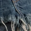 Pantalones cortos vaqueros de talle bajo con flecos Venus – Blue Hymn – Azul medio Pantalones cortos vaqueros de talle bajo con flecos Venus – Blue Hymn – Azul medio