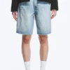 Pantalones cortos vaqueros de talle bajo Monterey – Azul Kimberley – Azul claro Pantalones cortos vaqueros de talle bajo Monterey – Azul Kimberley – Azul claro