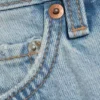 Pantalones cortos vaqueros de talle bajo Monterey – Azul Kimberley – Azul claro Pantalones cortos vaqueros de talle bajo Monterey – Azul Kimberley – Azul claro