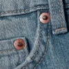 Pantalones cortos vaqueros de talle bajo Monterey – Blue Fade – Azul medio Pantalones cortos vaqueros de talle bajo Monterey – Blue Fade – Azul medio