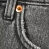 Pantalones cortos vaqueros de talle bajo Monterey – Gris desgastado – Gris Pantalones cortos vaqueros de talle bajo Monterey – Gris desgastado – Gris