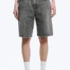 Pantalones cortos vaqueros de talle bajo Monterey – Gris desgastado – Gris Pantalones cortos vaqueros de talle bajo Monterey – Gris desgastado – Gris