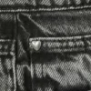 Pantalones cortos vaqueros de talle bajo y pierna ancha Imoo – Haunted Black – Negro Pantalones cortos vaqueros de talle bajo y pierna ancha Imoo – Haunted Black – Negro