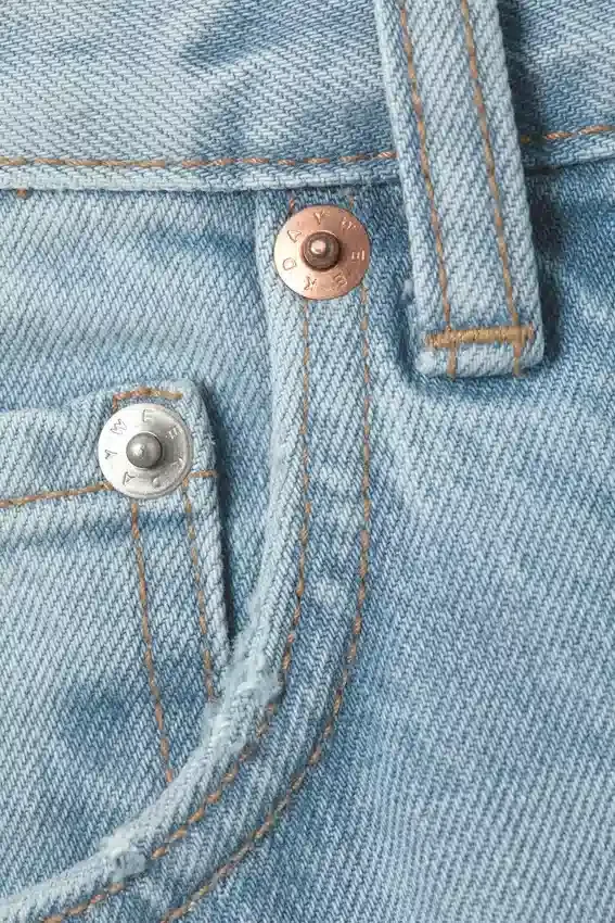 Pantalones cortos vaqueros holgados de talle medio Astro Loose Baggy – Azul Kimberley – Azul claro Pantalones cortos vaqueros holgados de talle medio Astro Loose Baggy – Azul Kimberley – Azul claro