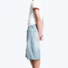 Pantalones cortos vaqueros holgados de talle medio Astro Loose Baggy – Azul Kimberley – Azul claro Pantalones cortos vaqueros holgados de talle medio Astro Loose Baggy – Azul Kimberley – Azul claro