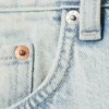 Pantalones cortos vaqueros holgados de talle medio Astro Loose Baggy – Citizen Blue – Azul claro Pantalones cortos vaqueros holgados de talle medio Astro Loose Baggy – Citizen Blue – Azul claro