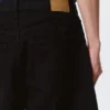 Pantalones cortos vaqueros holgados de talle medio Astro – Negro lavado – Negro Pantalones cortos vaqueros holgados de talle medio Astro – Negro lavado – Negro