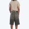 Pantalones cortos vaqueros holgados de talle medio Astro – Negro Redondo – Negro Pantalones cortos vaqueros holgados de talle medio Astro – Negro Redondo – Negro