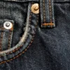 Pantalones cortos vaqueros holgados de talle medio Galaxy – Azul láser – Azul medio Pantalones cortos vaqueros holgados de talle medio Galaxy – Azul láser – Azul medio