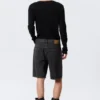 Pantalones cortos vaqueros holgados de talle medio Galaxy – Tuned Black Pantalones cortos vaqueros holgados de talle medio Galaxy – Tuned Black