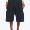 Pantalones cortos vaqueros holgados de tiro medio Void – Blue Rinse – Azul oscuro Pantalones cortos vaqueros holgados de tiro medio Void – Blue Rinse – Azul oscuro